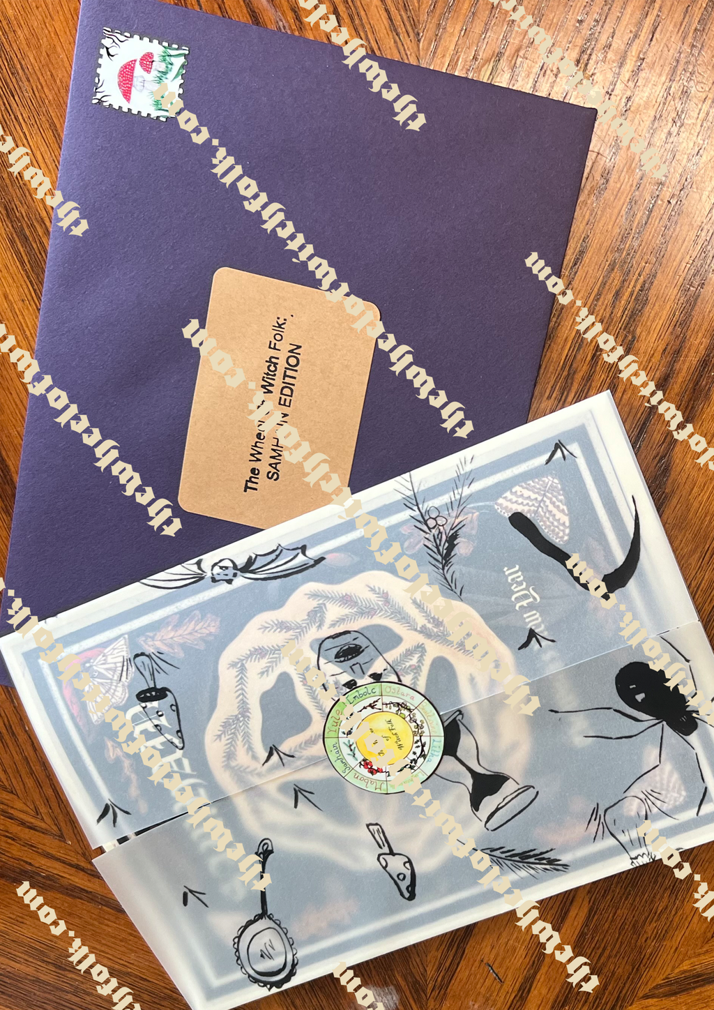 The Wheel of Witch Folk - Monthly Snail Mail, Art Subscription!