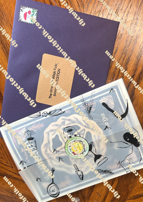 The Wheel of Witch Folk - Monthly Snail Mail, Art Subscription!